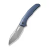 WE Knife Ignio Blue -outdoor knives sale weknife ignio flipper thumb hole knife blue titanium handle 33 stonewashed cpm 20cv blade we22042b 3 231937 600x